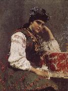 Ilia Efimovich Repin German Raga rice Luowa portrait oil